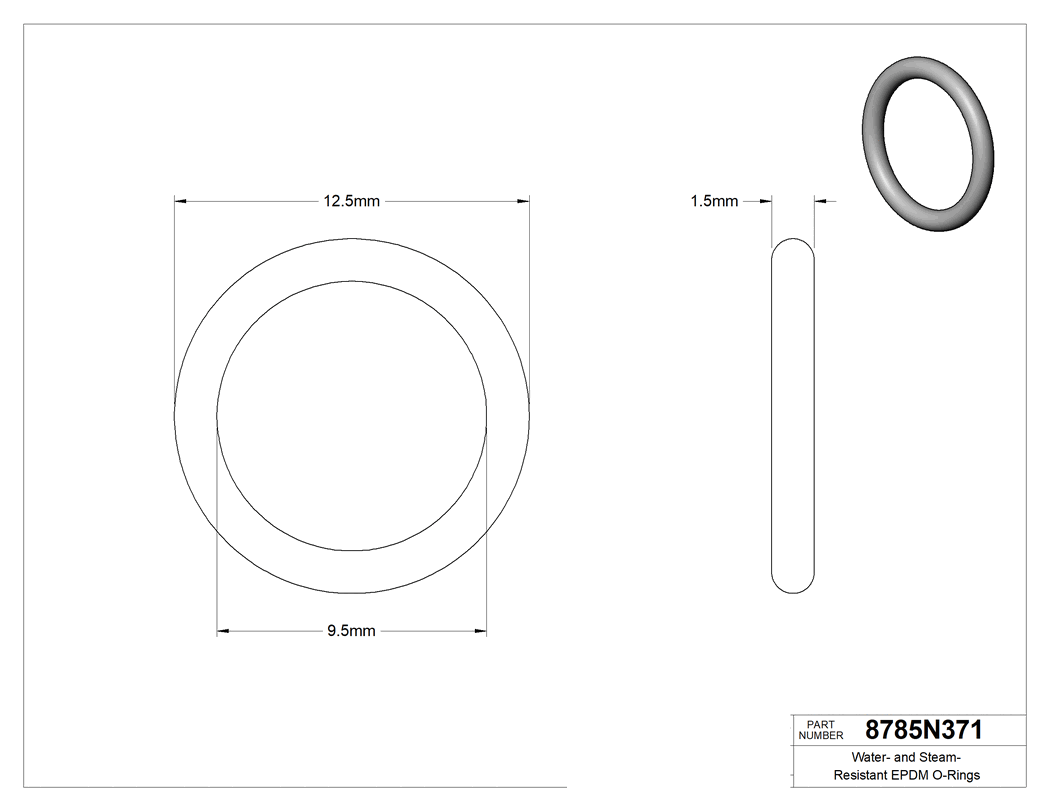 Technical drawing - 8785N371